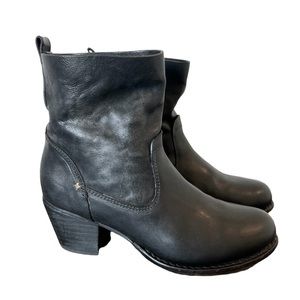 Rag & Bone Booties Black Leather